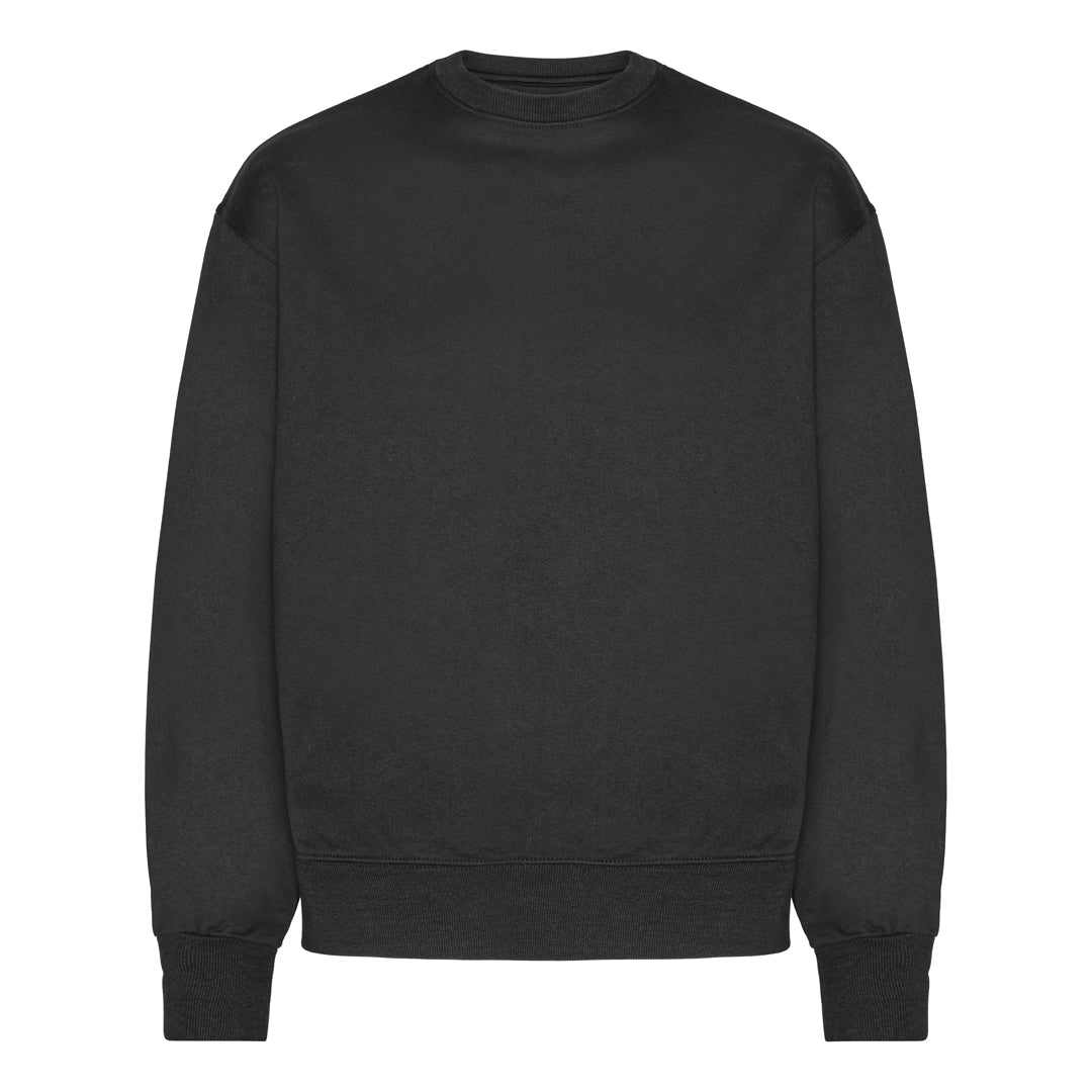 Blank - Heavy Crew Neck - Sweatshirt - Black