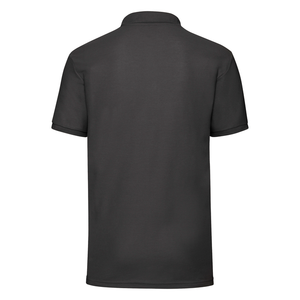 Fruit of the Loom - Piqué Polo - T–Shirt - Black