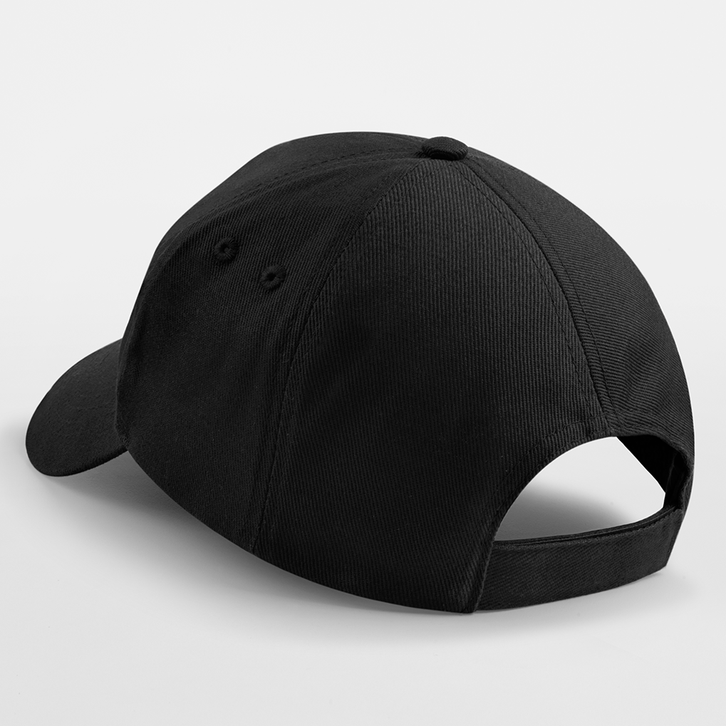 Beechfield - Ultimate 5 Panel Cap - Adjustable - Black