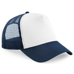 Beechfield - Trucker 5 Panel - Trucker/Snapback - French Navy/White