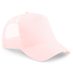 Beechfield - Trucker 5 Panel - Trucker/Snapback - Pastel Pink