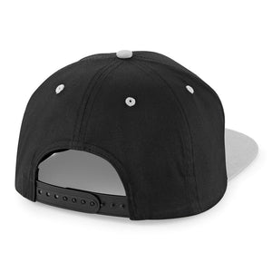 Beechfield - 5 Panel Contrast - Snapback - Black/Grey