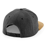 Beechfield - Suede Peak - Snapback - Vintage Black