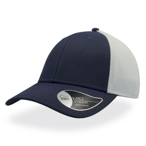 Atlantis - Campus Mesh Cap - Adjustable - Navy/White