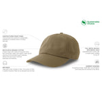 Atlantis - Dad HatS - Adjustable - Khaki