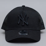 New Era - NY Yankees A Frame Child - Trucker/Snapback - Black/Black