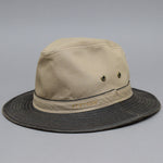 Stetson - Uv Protection Cotton Hat - Traveller Hat - Dark Beige