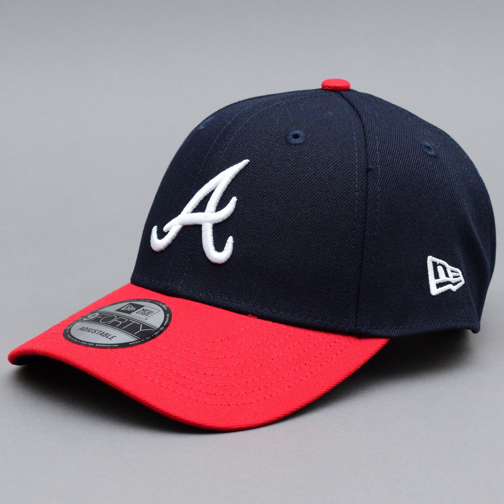 New Era - Atlanta Braves 9Forty The League - Adjustable - Navy/Red