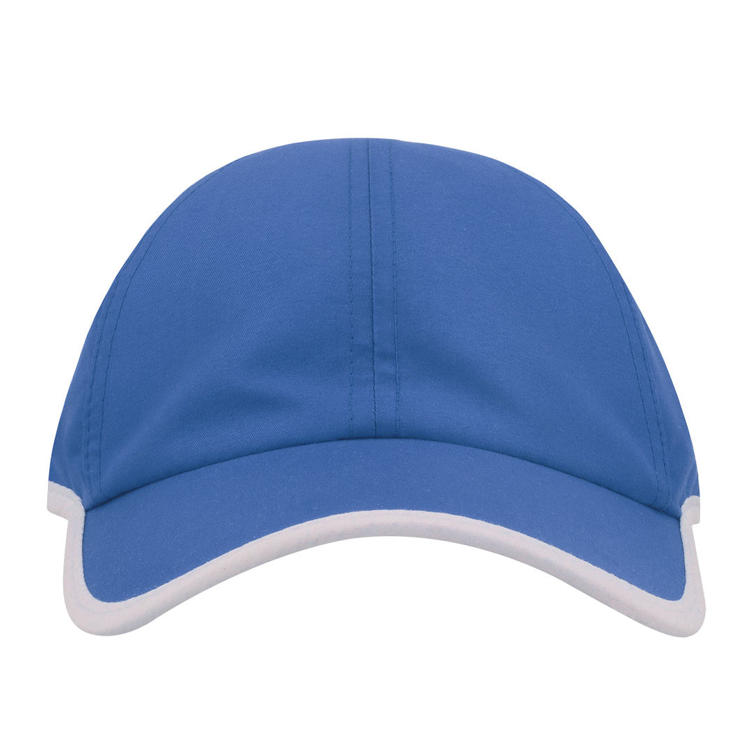 Atlantis - Gym Runner Cap - Adjustable - Royal/White