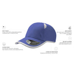 Atlantis - Gym Runner Cap - Adjustable - Royal/White