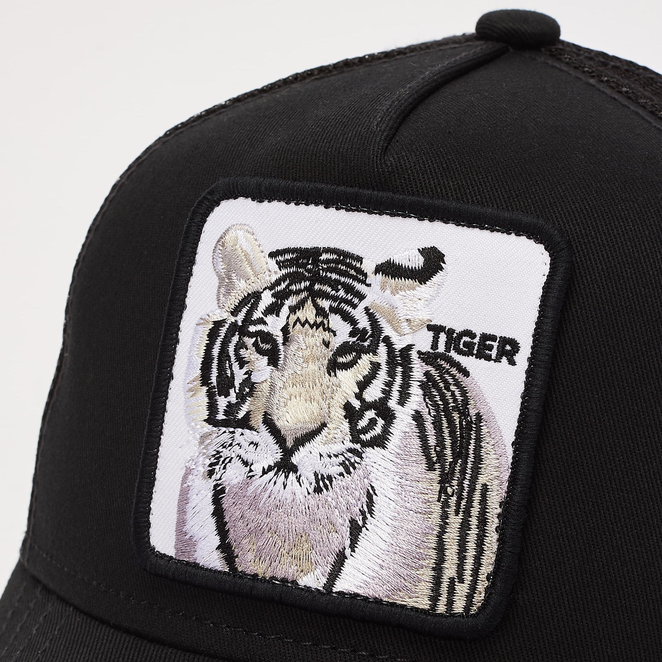 Goorin Bros - Earn Your Stripes Tiger Kids - Trucker/Snapback - Black