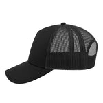 Atlantis - Rapper Cotton Cap - Trucker/Snapback - Black/Black