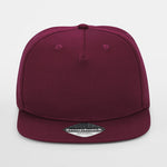 Beechfield - 5 Panel Rapper Cap - Snapback - Burgundy