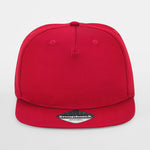 Beechfield - 5 Panel Rapper Cap - Snapback - Classic Red