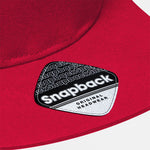 Beechfield - 5 Panel Rapper Cap - Snapback - Classic Red