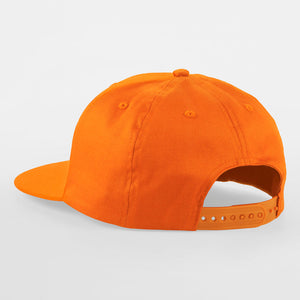 Beechfield - 5 Panel Rapper Cap - Snapback - Orange