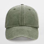 Beechfield - Low Profile Vintage Cap - Adjustable - Vintage Olive