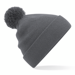 Beechfield - Original Pom Pom - Beanie - Graphite Grey