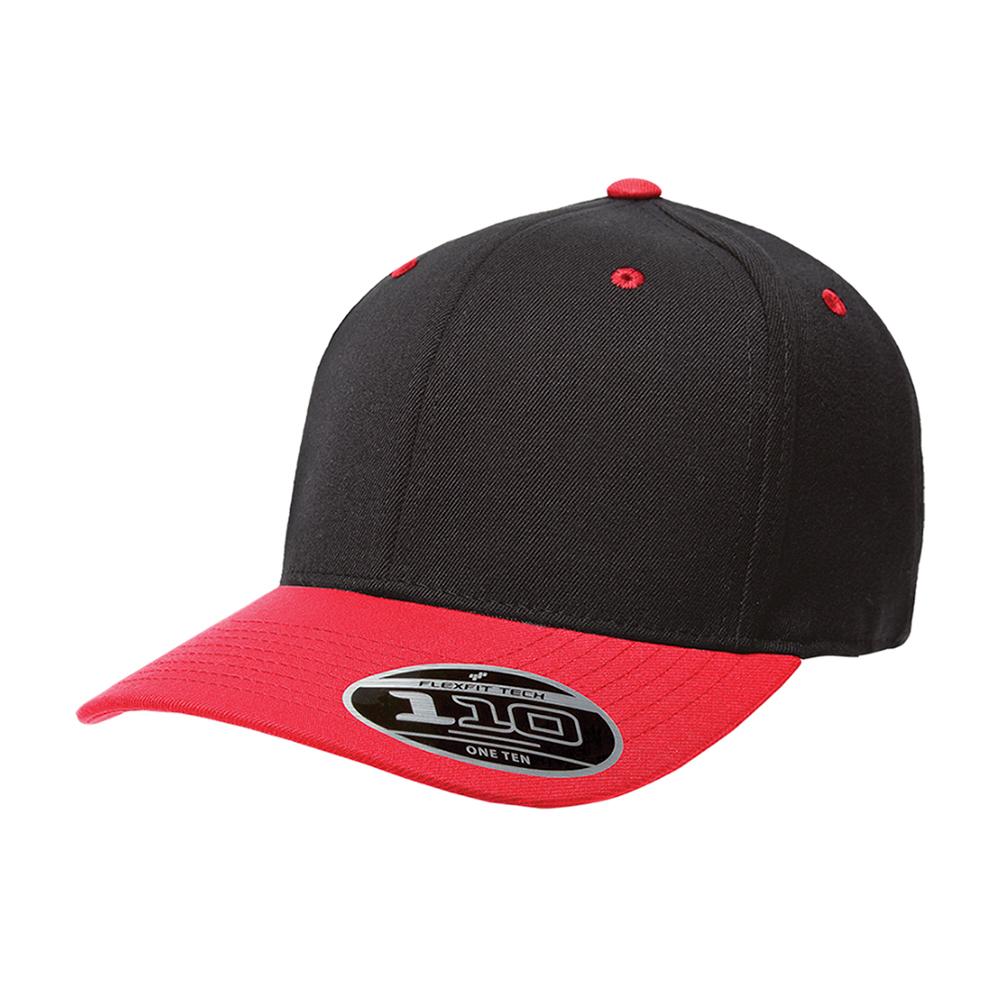 Yupoong - Baseball Premium - Adjustable - Black/Red