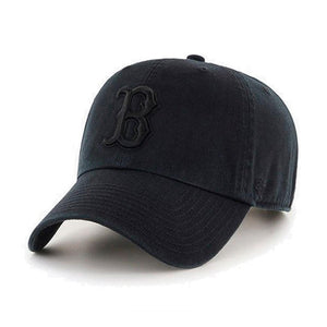 47 Brand - Boston Red Sox Clean Up - Adjustable - Black/Black