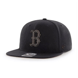 47 Brand - Boston Red Sox Matte Captain - Snapback - Black/Black