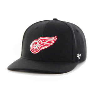 47 Brand - Detroit Red Wings Contender - Flexfit - Black