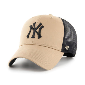 47 Brand - NY Yankees MVP Branson - Trucker/Snapback - Khaki/Black