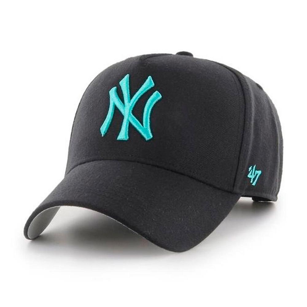 47 Brand - NY Yankees MVP DT - Snapback - Black/Blue Teal