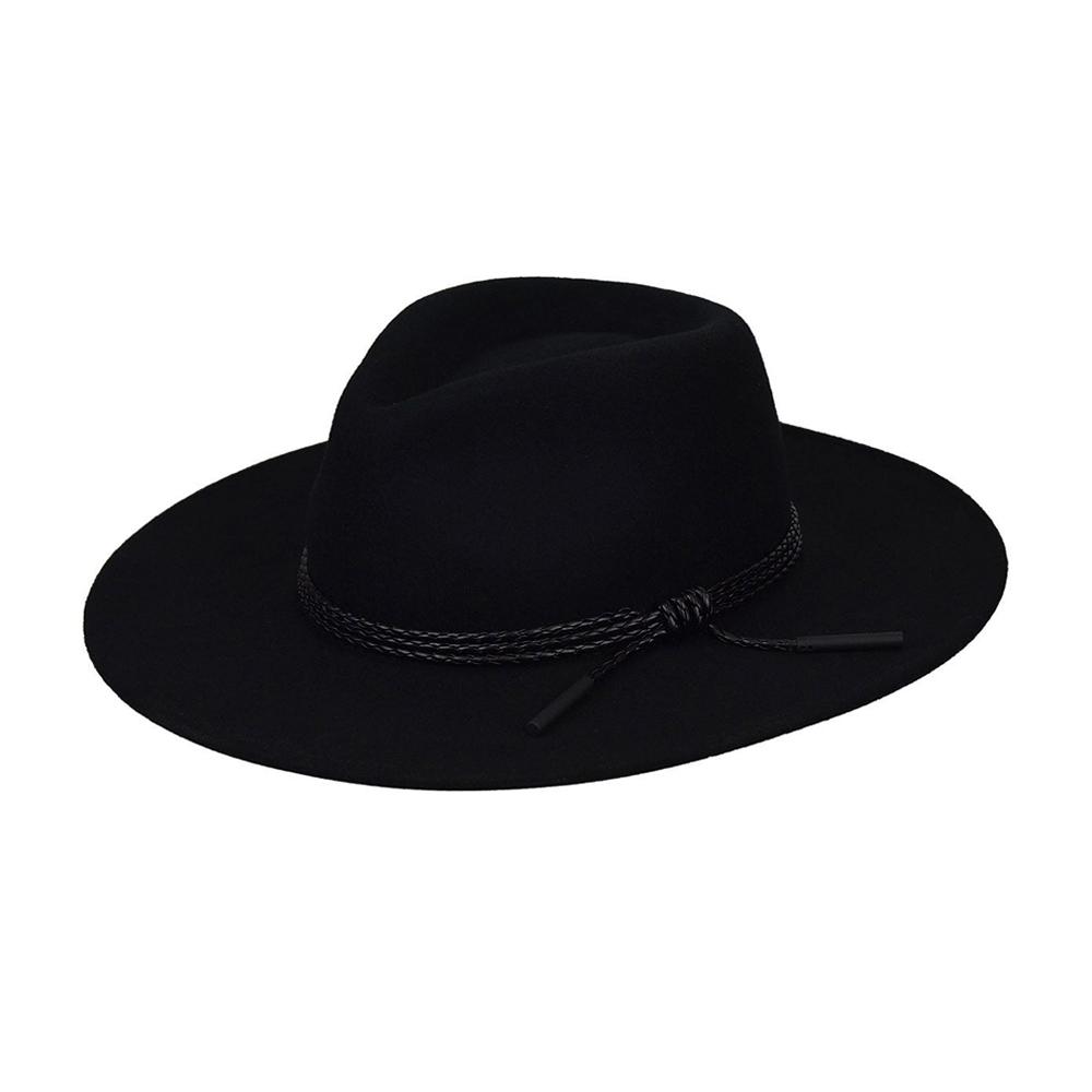Bailey - Piston - Fedora Hat - Black