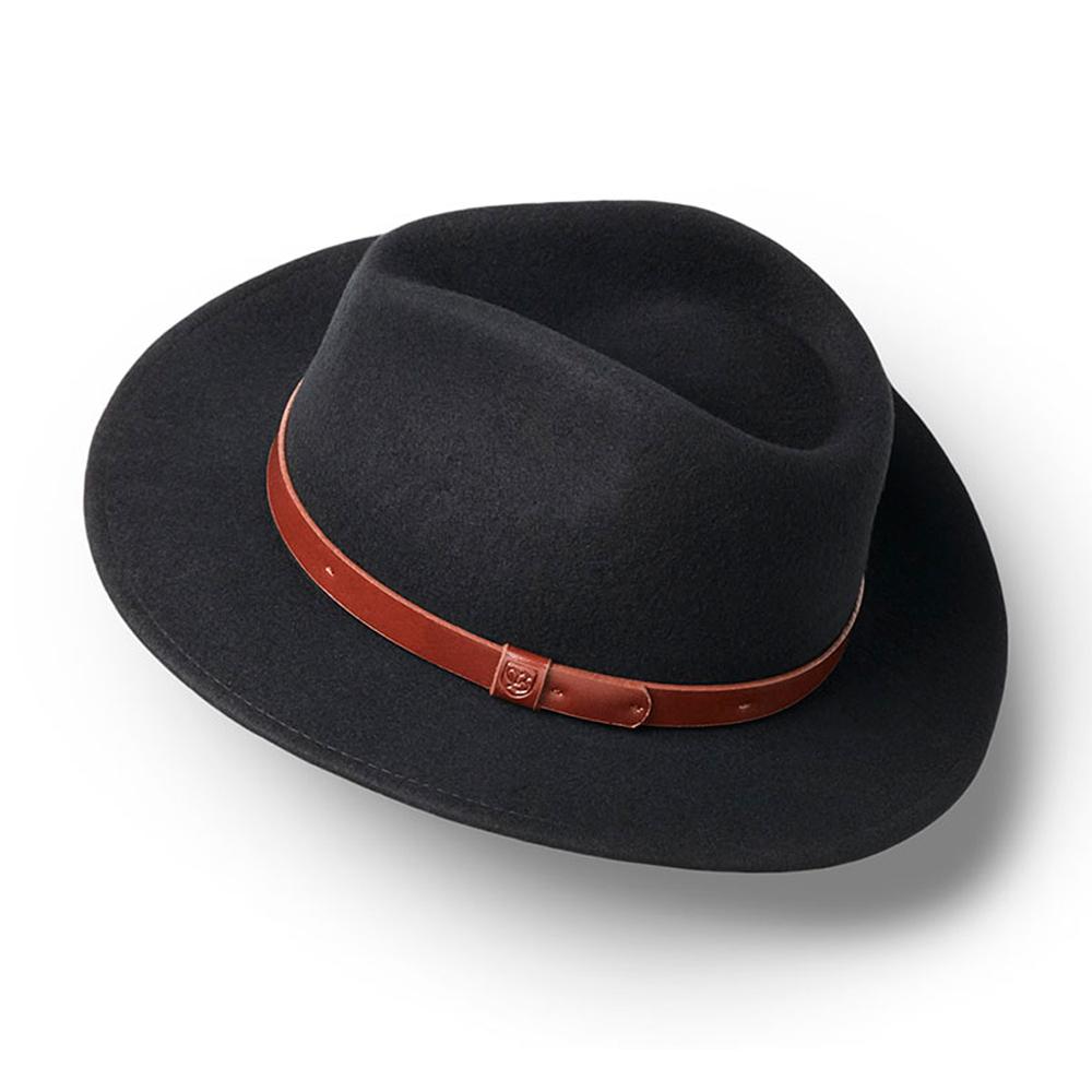 Brixton - Messer Fedora - Fedora Hat - Black