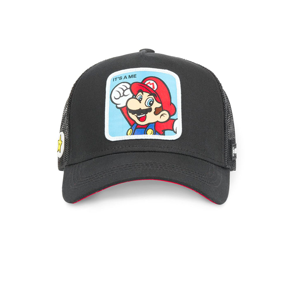 Capslab - Super Mario It's A Me - Trucker/Snapback - Black