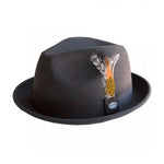 City Sport - Alfredo - Fedora Hat - Olive Grey