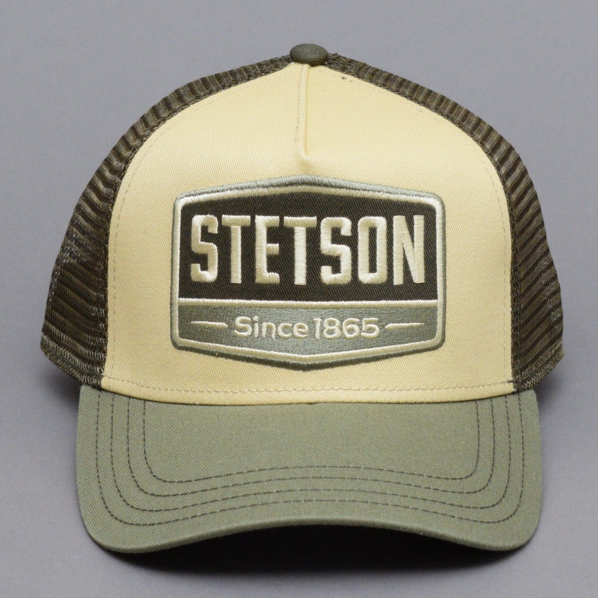 Stetson - Gasoline - Trucker/Snapback - Khaki/Beige