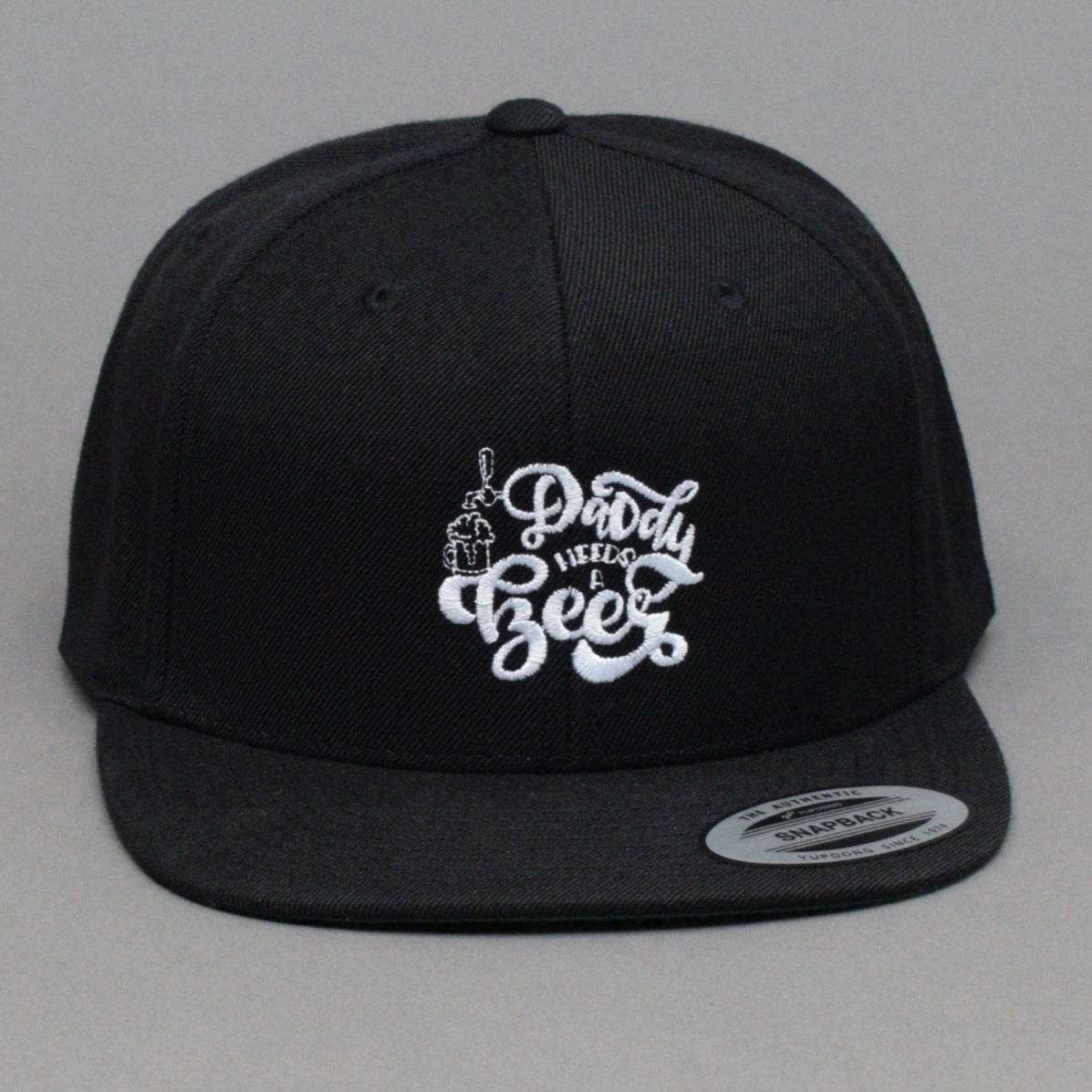 Ideal - Daddy Needs A Beer - Snapback - Black