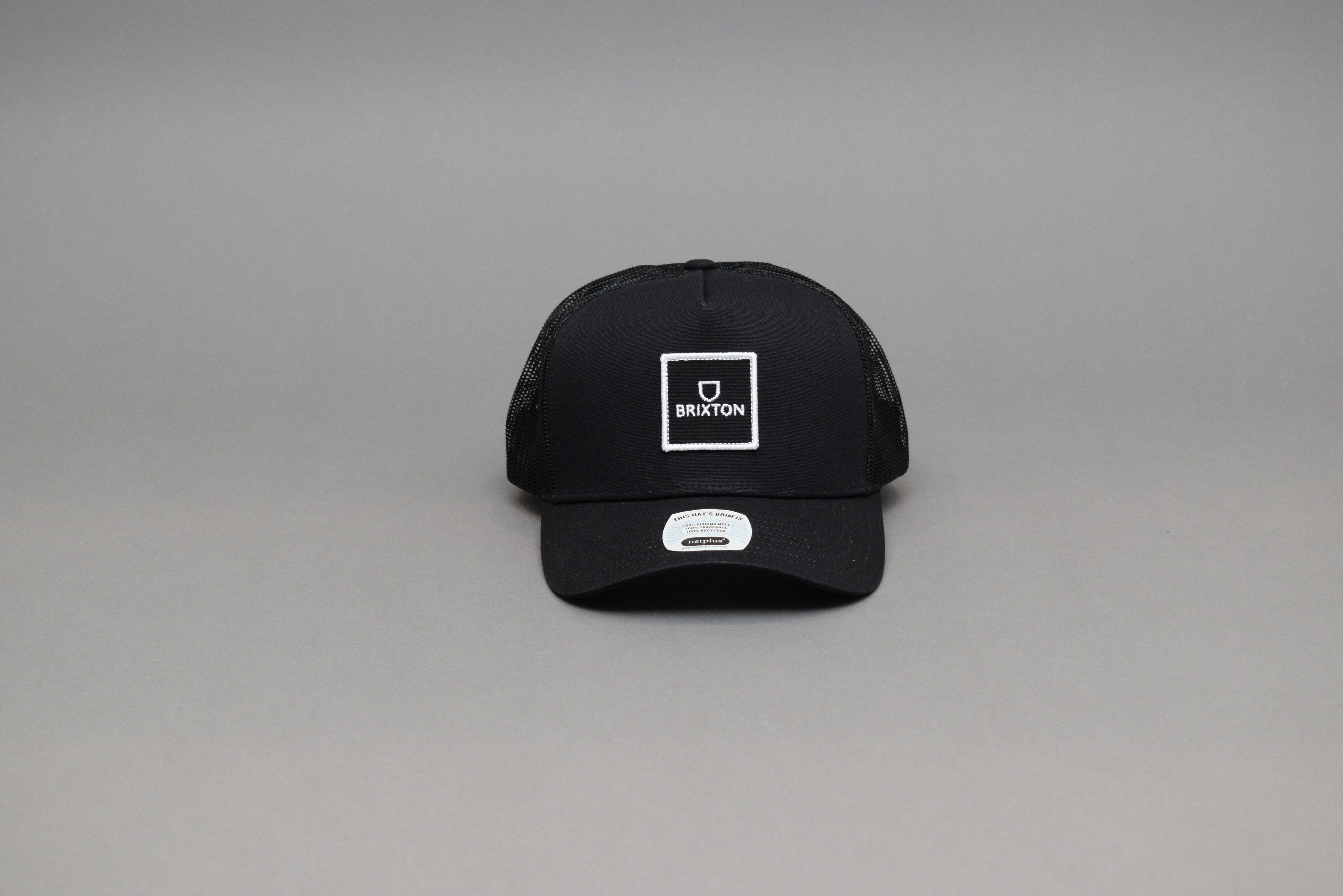 Brixton - Alpha Block Netplus MP - Trucker/Snapback - Black