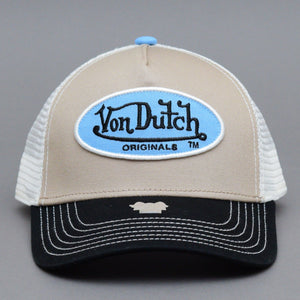 Von Dutch - Boston - Trucker/Snapback - Sand/White