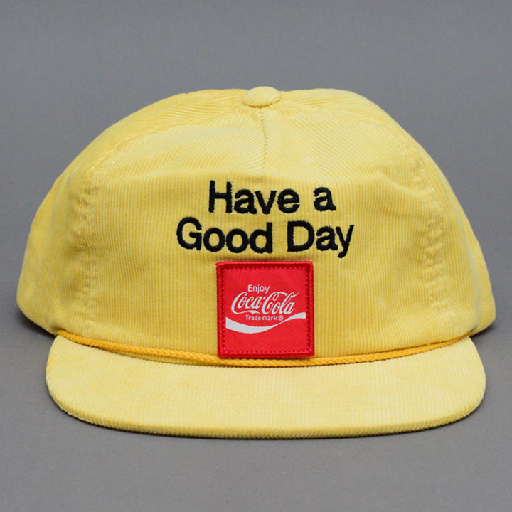Brixton - Coca Cola Good Day HP Cap - Adjustable - Yellow