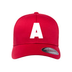 Flexfit - Text/Letter Cap A to Z - Red (Guide below)