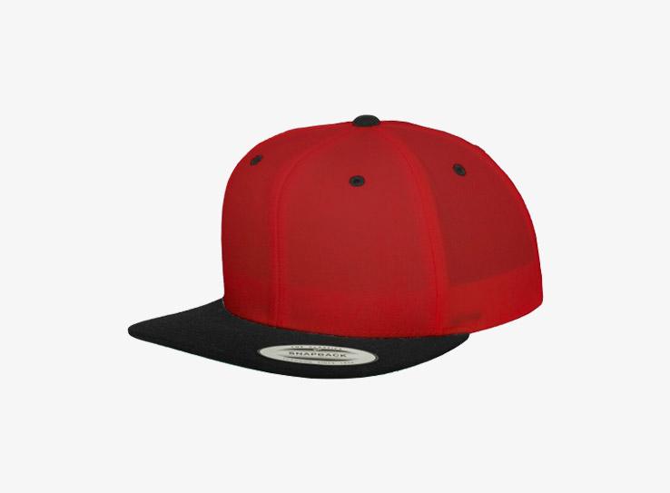 Yupoong - Classic - Snapback - Red/Black