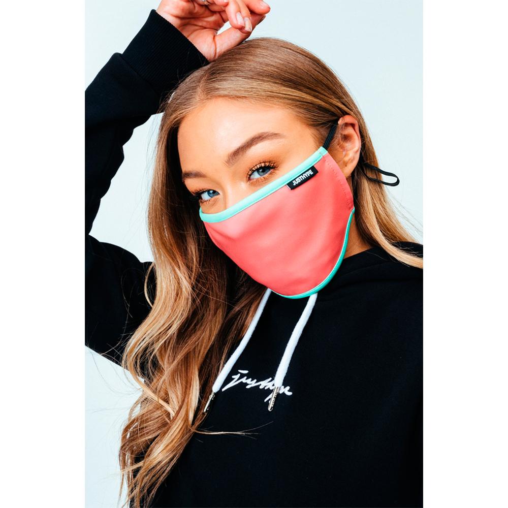 Hype - 2X Adult Space Pink - Face Mask - Multi Color