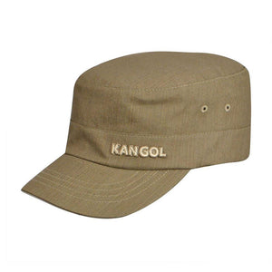 Kangol - Denim Flexfit Army Cap - Flexfit - Beige