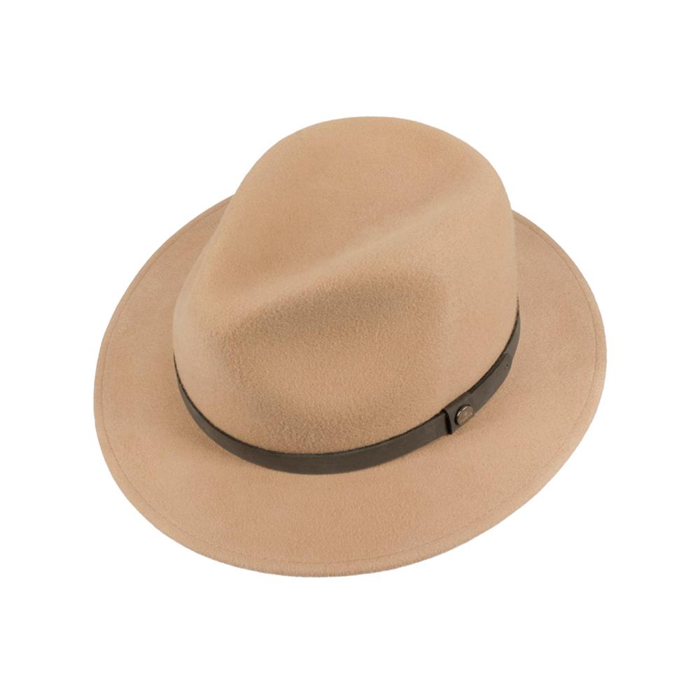 Lierys - Oklahoma Traveller Wool Hat - Fedora - Beige