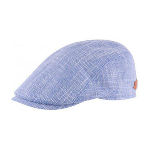 MJM Hats - Bang - Sixpence/Flat Cap - Blue