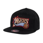 Mitchell & Ness - Philadelphia 76ers - Snapback - Black