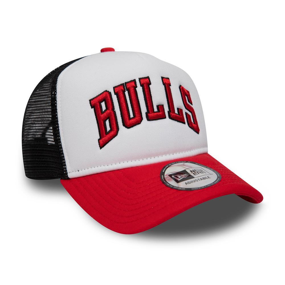 New Era - Chicago Bulls Colour Block A Frame - Trucker/Snapback - White/Red/Black