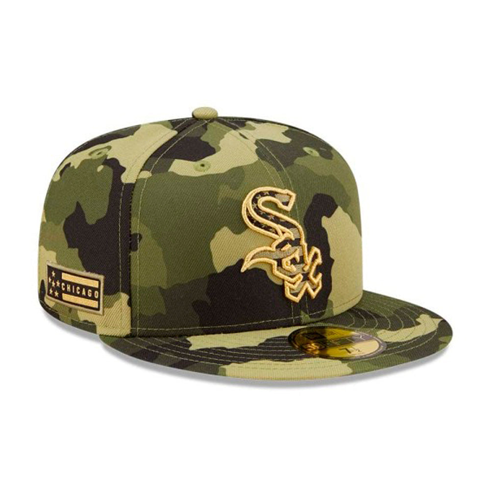 New Era - Chicago White Sox 59Fifty Armed Forces - Fitted - Camo/Gold