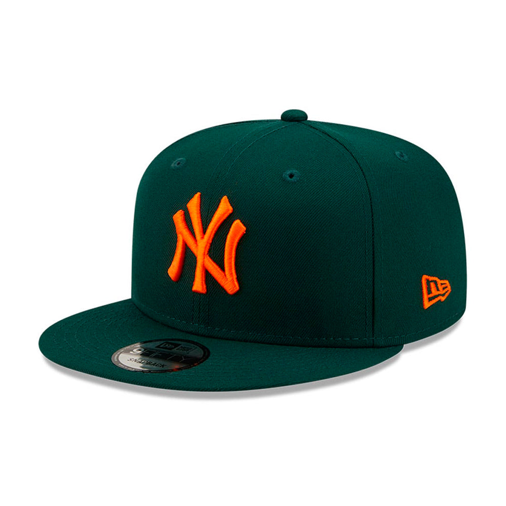 New Era - NY Yankees 9Fifty Essential - Snapback - Green/Orange