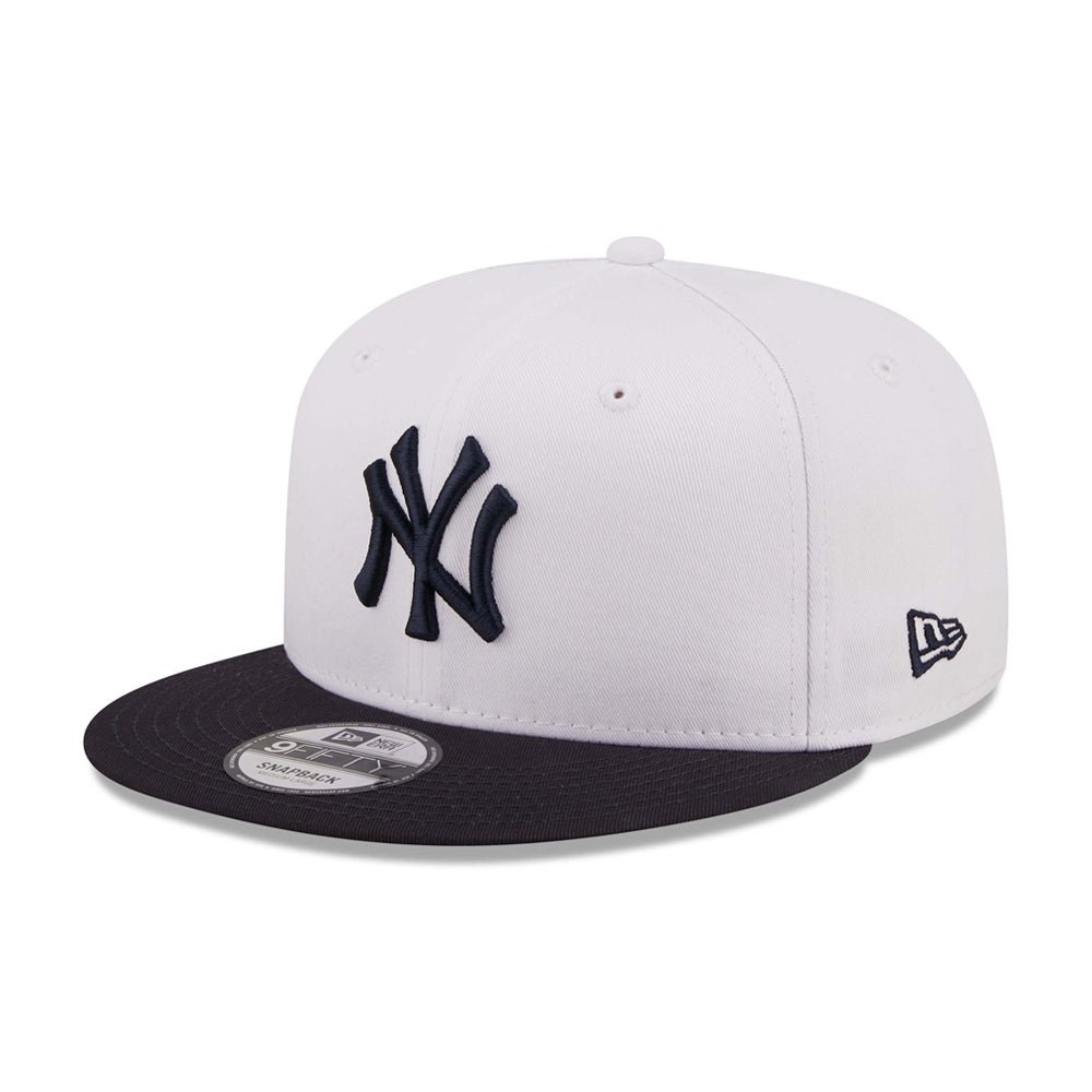 New Era - NY Yankees 9Fifty White Crown Cap - Snapback - White/Black