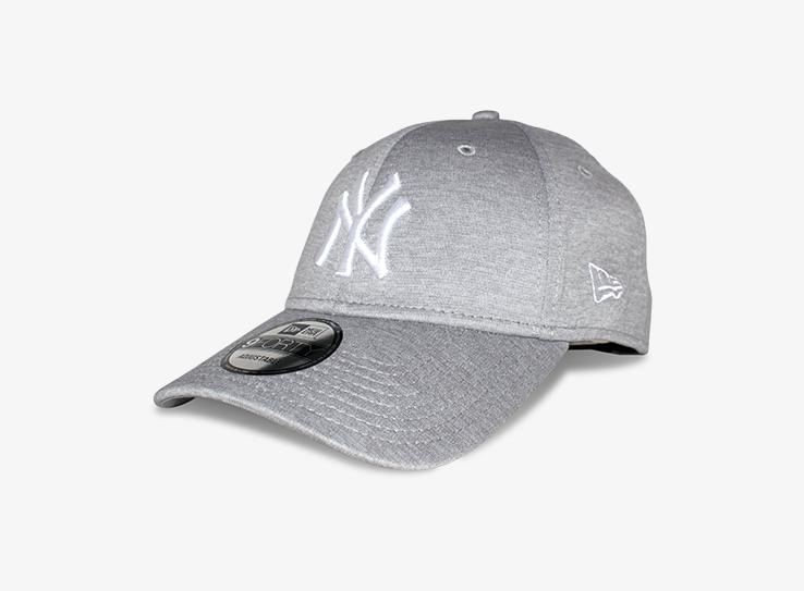New Era - NY Yankees 9Forty - Adjustable - Heather Grey
