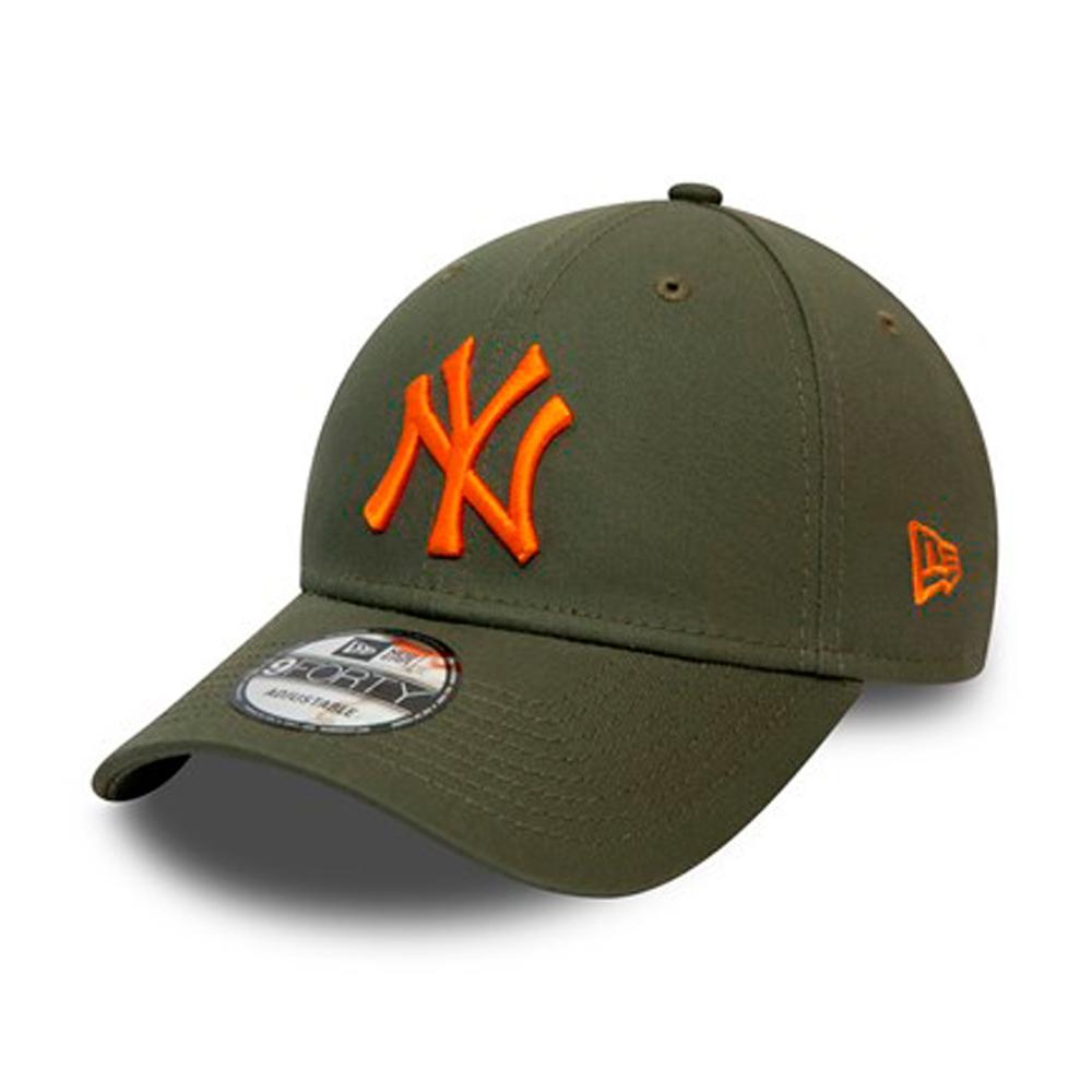 New Era - NY Yankees 9Forty Essential - Adjustable - Olive/Orange